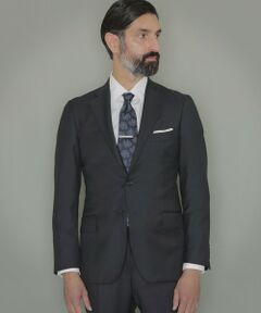 【NEW BRIDGE】【VITALE BARBERIS CANONICO/ヴィターレ・バルベリス・カノニコ】ツイル無地スーツ