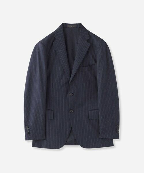 MACKINTOSH LONDON(MENS) / マッキントッシュ ロンドン 　メンズ セットアップ | 【NEW BRIDGE】【VITALE BARBERIS CANONICO/ヴィターレ・バルベリス・カノニコ】ペンシルストライプスーツ | 詳細2