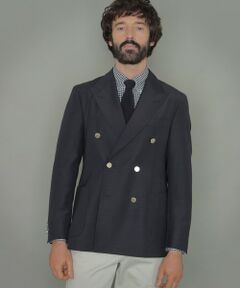 【DORMEUIL/ドーメル】【SUPER LITE TONIK】ダブルブレステッドブレザー