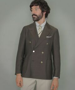 【DORMEUIL/ドーメル】【SUPER LITE TONIK】ダブルブレステッドブレザー