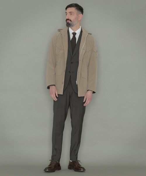 MACKINTOSH LONDON(MENS) / マッキントッシュ ロンドン メンズ ブルゾン | 【BERWICK】【FEATHER-TECH PAC】【FLEX NYLON】ストレッチナイロンミリタリーブルゾン | 詳細5