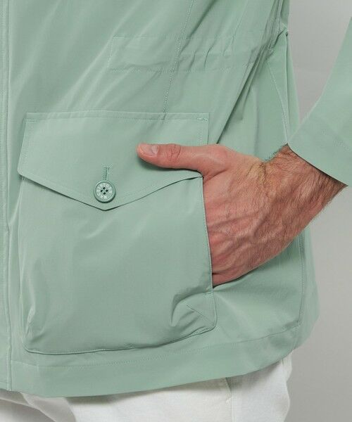 MACKINTOSH LONDON(MENS) / マッキントッシュ ロンドン メンズ ブルゾン | 【BERWICK】【FEATHER-TECH PAC】【FLEX NYLON】ストレッチナイロンミリタリーブルゾン | 詳細15