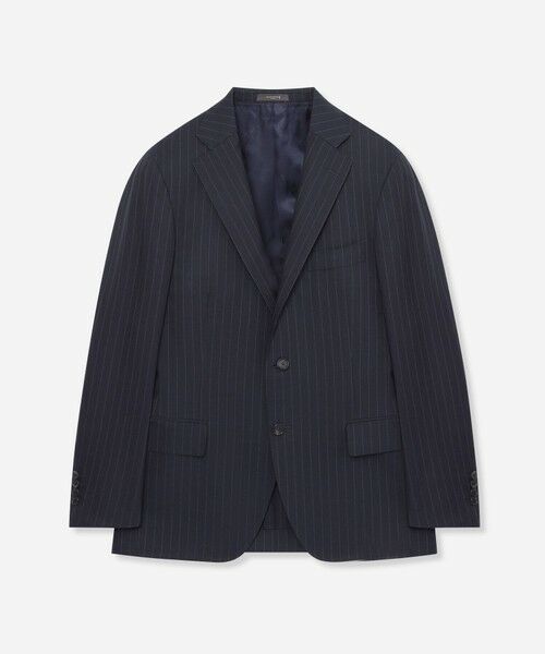 MACKINTOSH LONDON(MENS) / マッキントッシュ ロンドン 　メンズ セットアップ | 【NEW BRIDGE】【VITALE BARBERIS CANONICO/ヴィターレ・バルベリス・カノニコ】ストライプスーツ | 詳細1