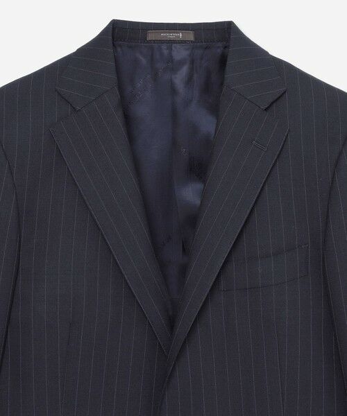 MACKINTOSH LONDON(MENS) / マッキントッシュ ロンドン 　メンズ セットアップ | 【NEW BRIDGE】【VITALE BARBERIS CANONICO/ヴィターレ・バルベリス・カノニコ】ストライプスーツ | 詳細3