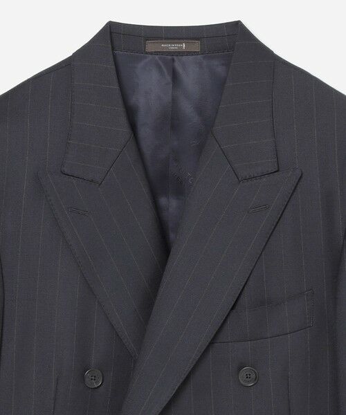 MACKINTOSH LONDON(MENS) / マッキントッシュ ロンドン 　メンズ セットアップ | 【NEW BRIDGE】【LoroPiana/ロロ・ピアーナ】チョークストライプスーツ | 詳細3