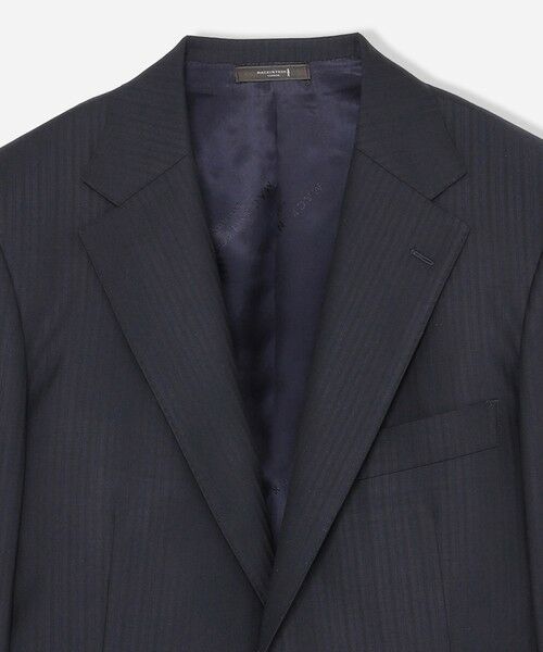 MACKINTOSH LONDON(MENS) / マッキントッシュ ロンドン 　メンズ セットアップ | 【OX BRIDGE】【LoroPiana/ロロ・ピアーナ】シャドーストライプスーツ | 詳細3