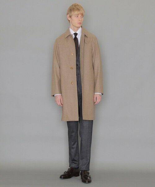 MACKINTOSH LONDON(MENS) / マッキントッシュ ロンドン 　メンズ その他アウター | 【DUNFORD】【Loro Piana/ロロ・ピアーナ】ウールツイルステンカラーコート | 詳細3