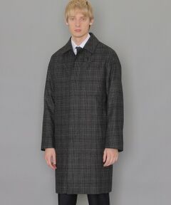 【DUNFORD】【Loro Piana/ロロ・ピアーナ】グレンチェックウールステンカラーコート