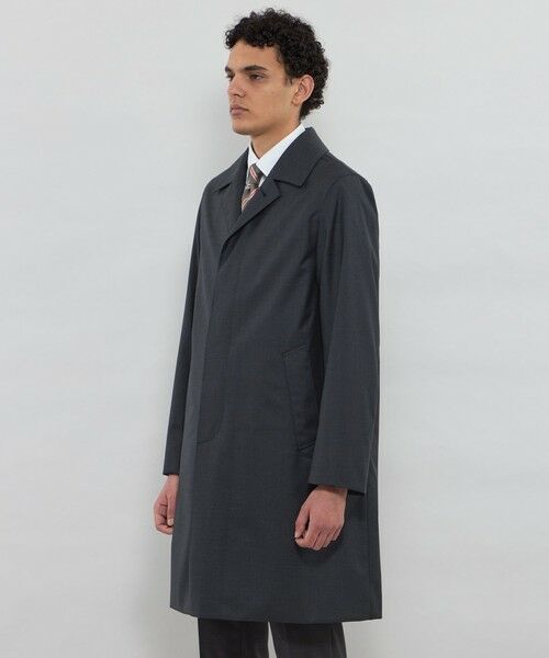 MACKINTOSH LONDON(MENS) / マッキントッシュ ロンドン メンズ その他アウター | 【DUNFORD】【Loro Piana Fabric】グレンチェックウールステンカラーコート | 詳細3
