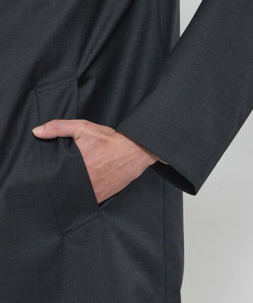 MACKINTOSH LONDON(MENS) / マッキントッシュ ロンドン メンズ その他アウター | 【DUNFORD】【Loro Piana Fabric】グレンチェックウールステンカラーコート | 詳細5