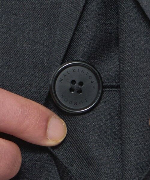 MACKINTOSH LONDON(MENS) / マッキントッシュ ロンドン メンズ その他アウター | 【DUNFORD】【Loro Piana Fabric】グレンチェックウールステンカラーコート | 詳細8