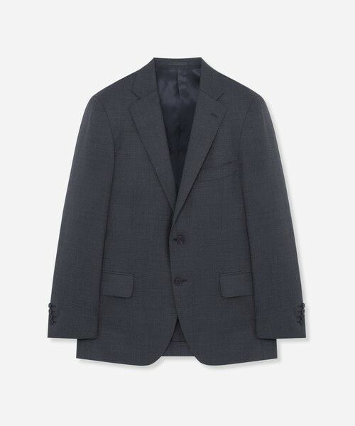 MACKINTOSH LONDON(MENS) / マッキントッシュ ロンドン 　メンズ セットアップ | 【NEW BRIDGE】【LoroPiana/ロロ・ピアーナ】メランジピンヘッドスーツ | 詳細2