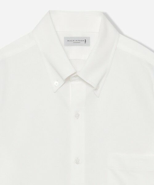 MACKINTOSH LONDON(MENS) / マッキントッシュ ロンドン 　メンズ シャツ・ブラウス | 【FLEX JERSEY】鹿の子無地ジャージー半袖シャツ | 詳細2