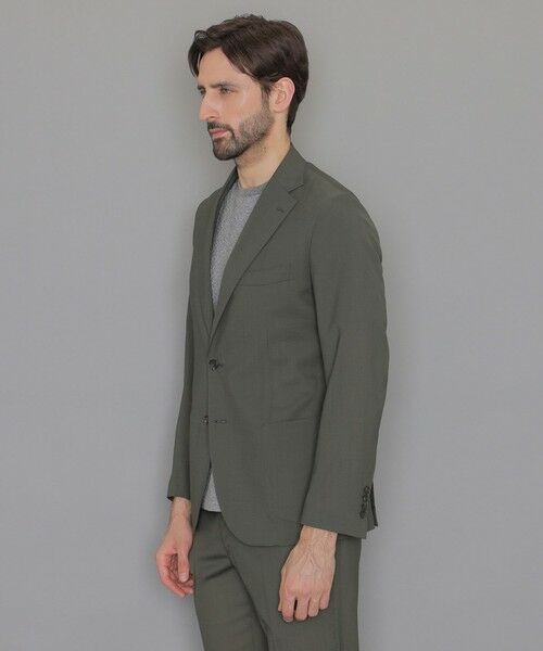 MACKINTOSH LONDON(MENS) / マッキントッシュ ロンドン 　メンズ ノーカラージャケット | 【BREASY JACKET】super light weight  セットアップジャケット | 詳細4