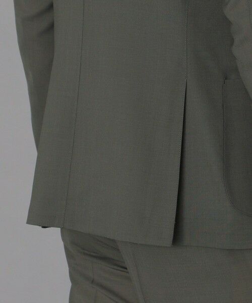 MACKINTOSH LONDON(MENS) / マッキントッシュ ロンドン 　メンズ ノーカラージャケット | 【BREASY JACKET】super light weight  セットアップジャケット | 詳細8