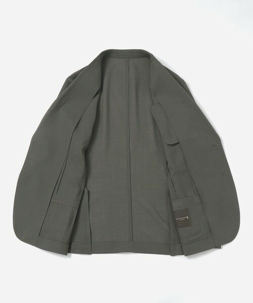 MACKINTOSH LONDON(MENS) / マッキントッシュ ロンドン 　メンズ ノーカラージャケット | 【BREASY JACKET】super light weight  セットアップジャケット | 詳細10