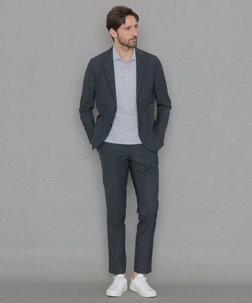 MACKINTOSH LONDON(MENS) / マッキントッシュ ロンドン 　メンズ ノーカラージャケット | 【BREASY JACKET】super light weight  セットアップジャケット | 詳細1