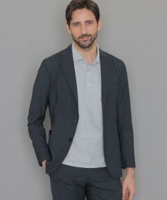 MACKINTOSH LONDON(MENS) / マッキントッシュ ロンドン 　メンズ ノーカラージャケット | 【BREASY JACKET】super light weight  セットアップジャケット