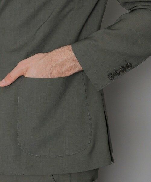 MACKINTOSH LONDON(MENS) / マッキントッシュ ロンドン メンズ ノーカラージャケット | 【BREASY JACKET】super light weight セットアップジャケット | 詳細7