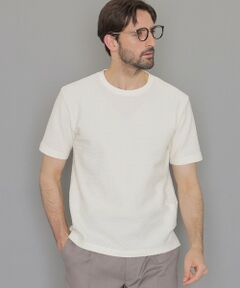 シャーリングジャカードTシャツ