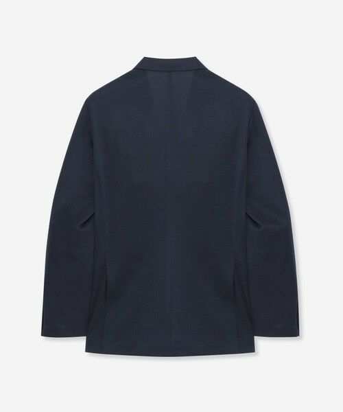 MACKINTOSH LONDON(MENS) / マッキントッシュ ロンドン 　メンズ ノーカラージャケット | 【FLEX JERSEY】強撚ミニハウンドトゥースジャージーセットアップジャケット | 詳細1