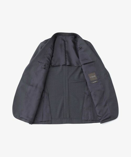 MACKINTOSH LONDON(MENS) / マッキントッシュ ロンドン 　メンズ セットアップ | 【NEW BRIDGE】Super110's マイクロチェックスーツ | 詳細14