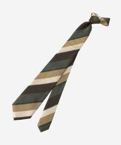 MACKINTOSH LONDON(MENS) / マッキントッシュ ロンドン 　メンズ ネクタイ | サテン×レップ　マルチストライプネクタイ