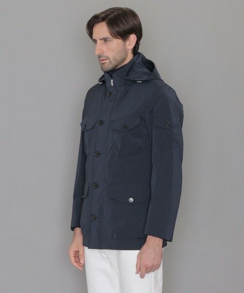 MACKINTOSH LONDON(MENS) / マッキントッシュ ロンドン 　メンズ ブルゾン | 【WEB・一部店舗限定】【BERWICK】3レイヤーポリエステルフーデットブルゾン | 詳細4