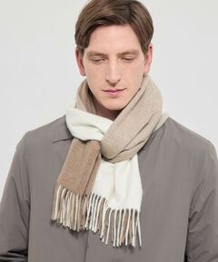 MACKINTOSH LONDON(MENS) / マッキントッシュ ロンドン 　メンズ マフラー・ショール・スヌード・ストール | カラーパネルマフラー