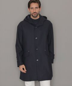 【MACKINTOSH】【HUMBIE HOOD SL/ハンビーフードスリム】ウールメルトンショートフーデットコート