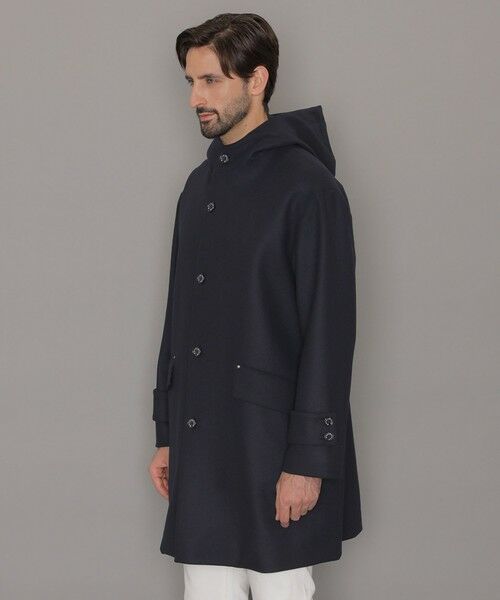 MACKINTOSH LONDON(MENS) / マッキントッシュ ロンドン 　メンズ その他アウター | 【MACKINTOSH】【HUMBIE HOOD SL/ハンビーフードスリム】ウールメルトンショートフーデットコート | 詳細4