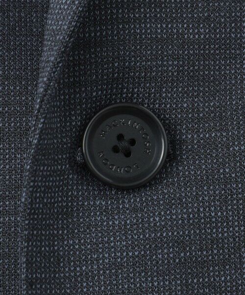 MACKINTOSH LONDON(MENS) / マッキントッシュ ロンドン メンズ ノーカラージャケット | 【FLEX JERSEY】Mockrodyピンドットセットアップジャケット | 詳細10