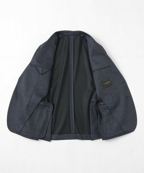 MACKINTOSH LONDON(MENS) / マッキントッシュ ロンドン メンズ ノーカラージャケット | 【FLEX JERSEY】Mockrodyピンドットセットアップジャケット | 詳細11