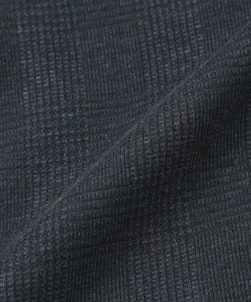 MACKINTOSH LONDON(MENS) / マッキントッシュ ロンドン 　メンズ ノーカラージャケット | 【FLEX JERSEY】コットンウールジャージーグレンチェックセットアップジャケット | 詳細14