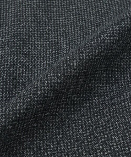 MACKINTOSH LONDON(MENS) / マッキントッシュ ロンドン 　メンズ ノーカラージャケット | 【FLEX JERSEY】コットンウールジャージーハウンドトゥースセットアップジャケット | 詳細11