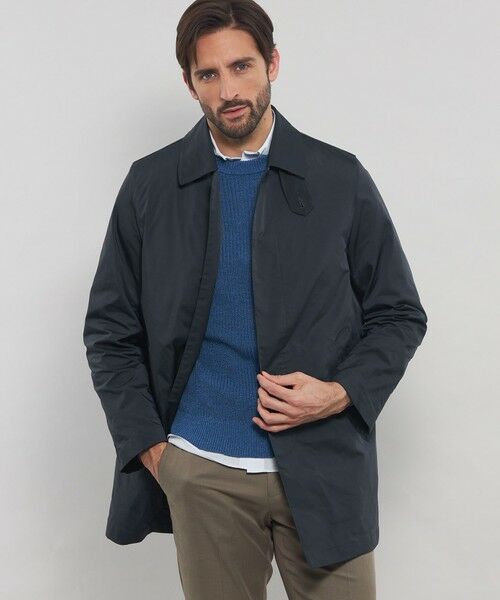 MACKINTOSH LONDON(MENS)/マッキントッシュ ロンドン メンズ 【WEB・一部店舗限定】【DUNFORD SHORT】ステンカラーショートコート ネイビー 40 MACKINTOSH LONDON(MENS)/マッキントッシュ ロンドン メンズ 【WEB・一部店舗限定】【DUNFORD SHORT】ステンカラーショートコート ネイビー 40