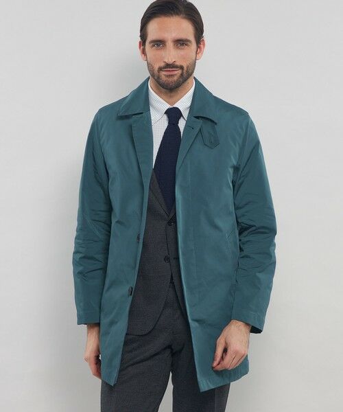 MACKINTOSH LONDON(MENS)/マッキントッシュ ロンドン メンズ 【WEB・一部店舗限定】【DUNFORD SHORT】ステンカラーショートコート グリーン6 40 MACKINTOSH LONDON(MENS)/マッキントッシュ ロンドン メンズ 【WEB・一部店舗限定】【DUNFORD SHORT】ステンカラーショートコート グリーン6 40