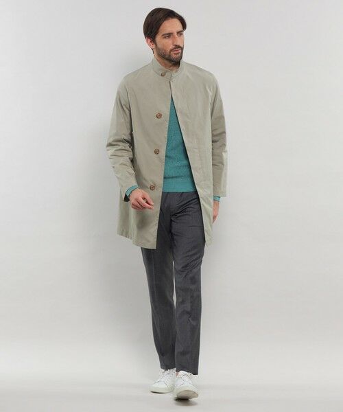 MACKINTOSH LONDON(MENS) / マッキントッシュ ロンドン 　メンズ その他アウター | 【DUNFORD STAND COLLAR】ストレッチメモリーツイルスタンドカラーコート | 詳細1