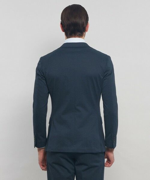 MACKINTOSH LONDON(MENS) / マッキントッシュ ロンドン 　メンズ ノーカラージャケット | 【WEB・一部店舗限定】【FLEX JERSEY】ムリネバーズアイジャージーセットアップジャケット | 詳細4