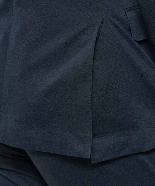 MACKINTOSH LONDON(MENS) / マッキントッシュ ロンドン 　メンズ ノーカラージャケット | 【WEB・一部店舗限定】【FLEX JERSEY】ムリネバーズアイジャージーセットアップジャケット | 詳細8