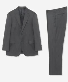 MACKINTOSH LONDON(MENS) / マッキントッシュ ロンドン 　メンズ セットアップ | 【OX BRIDGE】【LoroPiana/ロロ・ピアーナ】チョークストライプスーツ