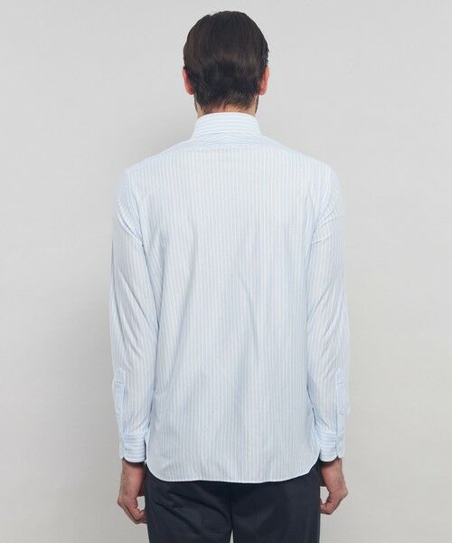 MACKINTOSH LONDON(MENS) / マッキントッシュ ロンドン メンズ シャツ・ブラウス | 【FLEX JERSEY】鹿の子バーズアイストライプジャージーシャツ | 詳細6