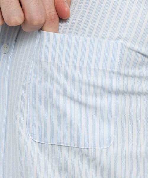 MACKINTOSH LONDON(MENS) / マッキントッシュ ロンドン メンズ シャツ・ブラウス | 【FLEX JERSEY】鹿の子バーズアイストライプジャージーシャツ | 詳細7