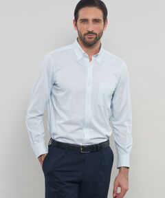 MACKINTOSH LONDON(MENS) / マッキントッシュ ロンドン 　メンズ シャツ・ブラウス | 【FLEX JERSEY】鹿の子ジオメトリック小紋ジャージーシャツ