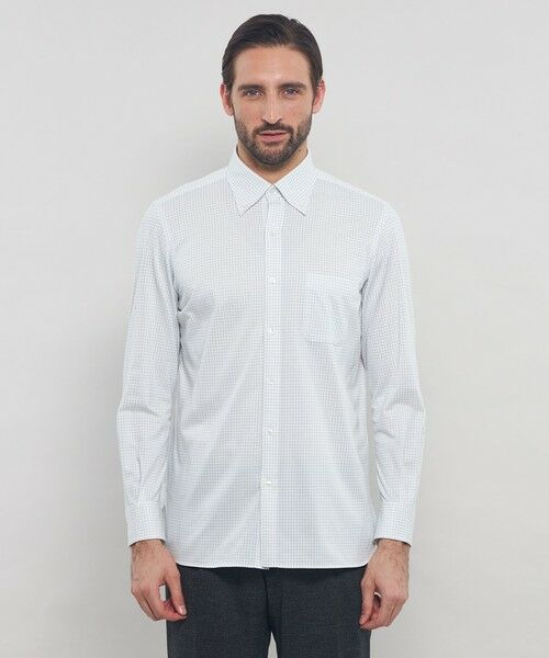 MACKINTOSH LONDON(MENS) / マッキントッシュ ロンドン 　メンズ シャツ・ブラウス | 【FLEX JERSEY】鹿の子タッターソールジャージーシャツ | 詳細3