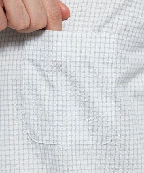 MACKINTOSH LONDON(MENS) / マッキントッシュ ロンドン 　メンズ シャツ・ブラウス | 【FLEX JERSEY】鹿の子タッターソールジャージーシャツ | 詳細6