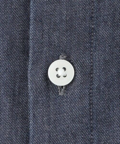 MACKINTOSH LONDON(MENS) / マッキントッシュ ロンドン 　メンズ シャツ・ブラウス | ノンツイストコットンデニムバンドカラーシャツ | 詳細6