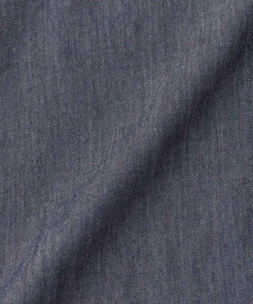 MACKINTOSH LONDON(MENS) / マッキントッシュ ロンドン 　メンズ シャツ・ブラウス | ノンツイストコットンデニムバンドカラーシャツ | 詳細7