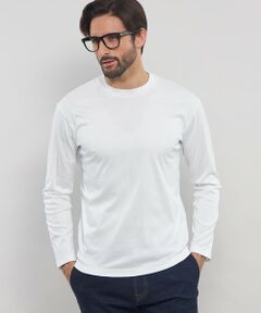 MACKINTOSH LONDON(MENS) / マッキントッシュ ロンドン 　メンズ カットソー | 【WEB・一部店舗限定】スーピマシルケットスムースロングスリーブTシャツ