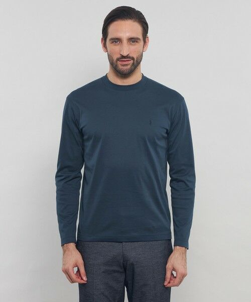 MACKINTOSH LONDON(MENS) / マッキントッシュ ロンドン メンズ カットソー | 【WEB・一部店舗限定】スーピマシルケットスムースロングスリーブTシャツ | 詳細4